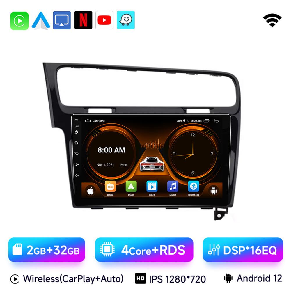 JIUYIN Car Radio Multimedia Player For Volkswagen VW Golf 7 MK7 GTI 2013-2017 Android GPS Navigation Stereo Head Unit Carplay