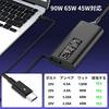 130W rychlý AC adaptér kompatibilní s Dell pro notebooky, kompatibilní s nabíječkou Dell XPS a Precision, adaptér, nabíječka Type-C USB-C, 15, 17, Latitude,