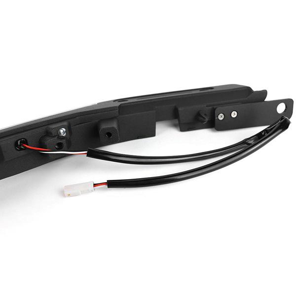 Ford Bronco Hood Handle Light Set: Black, ABS+Metal