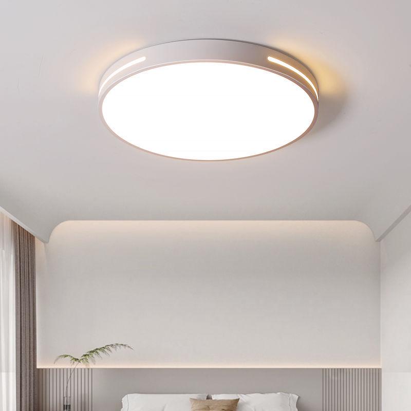 2025 Modern LED Ceiling Light for Bedroom, Study, or Living Room - Round and Simple Design