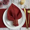 10PCS Cloth Napkins Boho Gauze Washable Cotton 16X16Inches for Wedding Baby Shower Bridal Shower Dinner Tea Party Easter Decorat