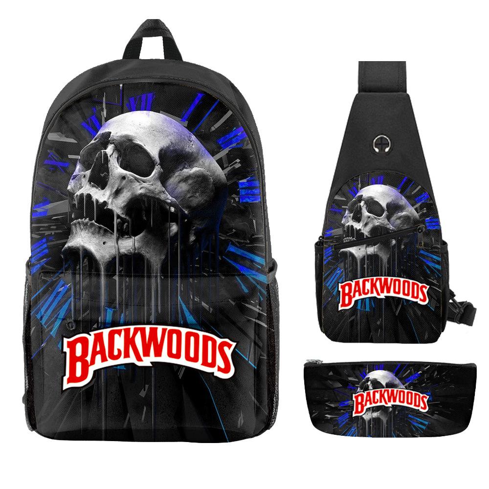 Student School Bag Backwoods Backpack Shoulder Bag School Bag Large Capacity Water-Proof Backpack