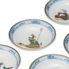 Kutani Ware Iwataya "Kutani Ware" Set of Plates (size 3) Seven Lucky Gods K8-29