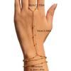 Simple Personality Gold Color Multi-layered Round Bead Chain Finger Bracelets for Women Temperament Trend Jewelry Accessory Gift