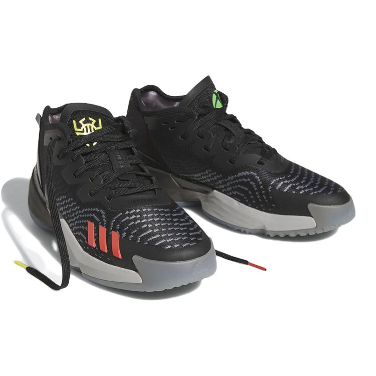 Adidas Xbox X D.O.N. Issue #4 Series X Unisex Sneakers Black Core-Black Carbon HR0714