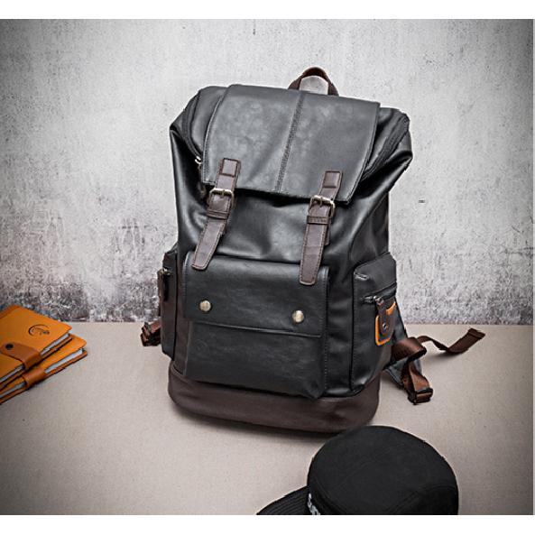 Korean Men's Casual Backpack Computer Bag