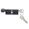 Practical Matte Black Dummy Door Handle Set 2 Pack Easy Installion Designs Accessory for Contemporary Interior Door