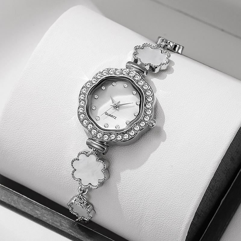 Topp Luksusstiler Dame Quartzklokker Merke Mote Damearmbåndsur Beste Gaver Klokke til Kone, Venninne, Familie