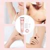 2 In 1 Bikini Trimmer Face Shavers Hair Removal for Underarms Legs Ladies Body Trimmer Electric Razors for Women IPX7 Waterproof
