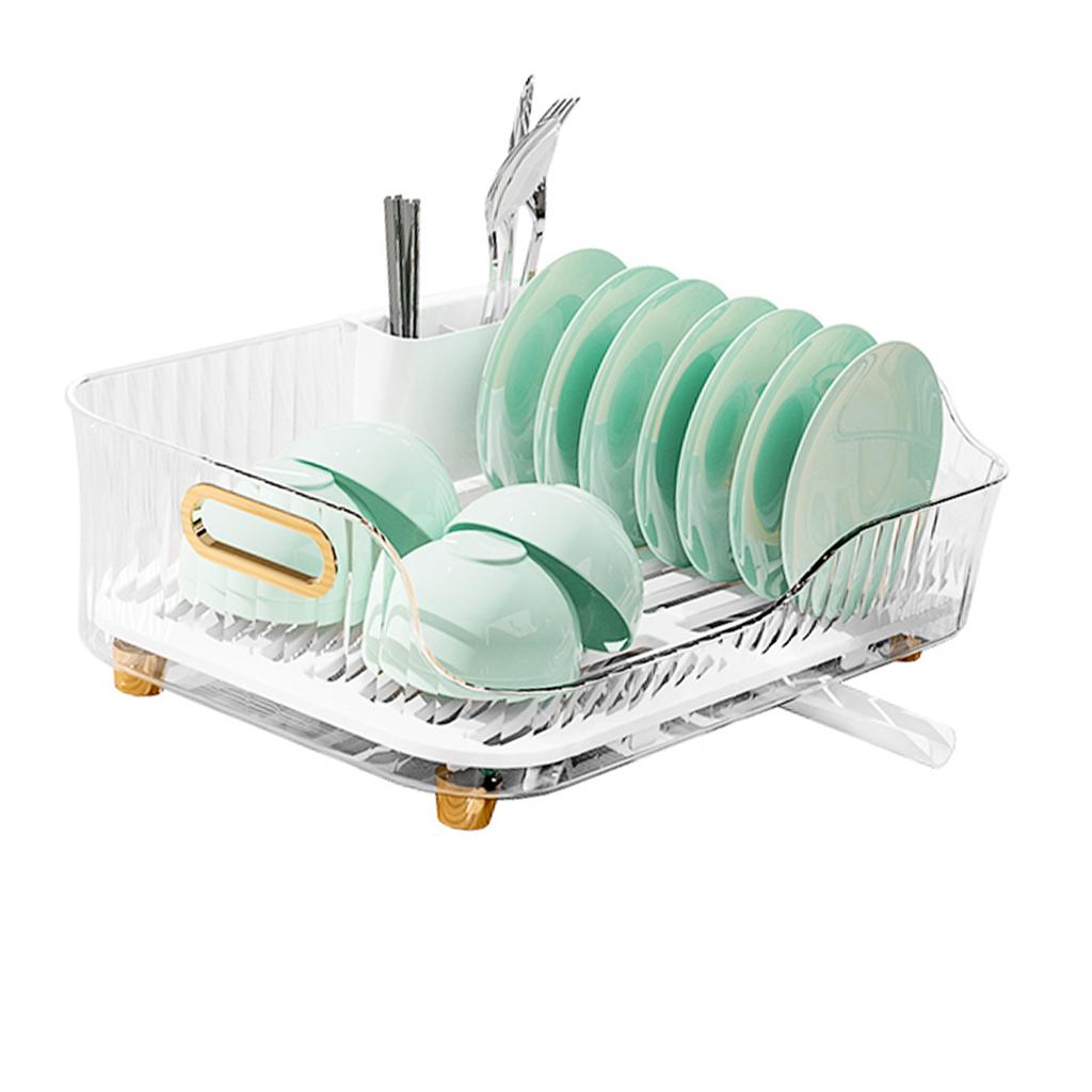 Ociekacz na naczynia Wielofunkcyjny Duża pojemność Odłączany Oszczędzający miejsce Otwory drenażowe Ociekacz do zlewu na blat kuchenny