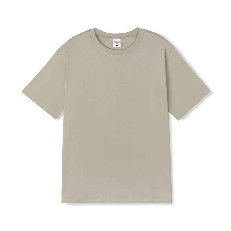 T-shirt di Cotone a Maniche Corte da Uomo Tinta Unita da Uomo Maglietta Intima da Uomo