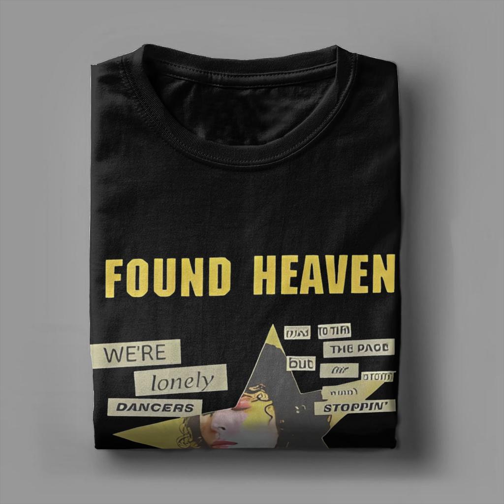 Conan Gray Found Heaven T-Shirt for Men Awesome Pure Cotton Tees O Neck Short Sleeve T Shirt Unique Tops