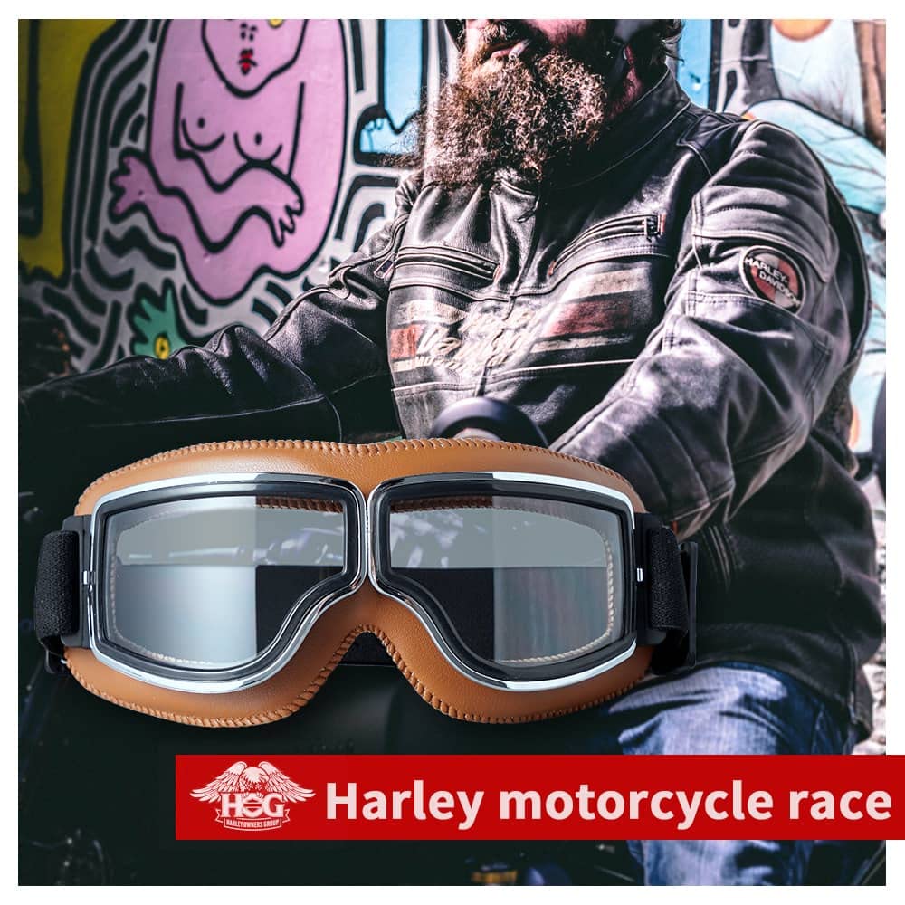 Matthiola Motorcycle Goggles, Motorcycle Goggles, Motorcycle Goggles, Shield, Goggles, Anti-Fog, Dustproof, Windproof, Snowproof, Goggles,