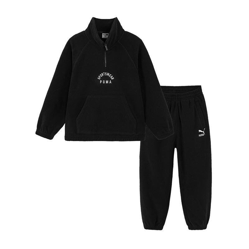 PUMA Casual Sportswear Sportstyle Black 90001 Children Aged 3 7 Years Old 353424104202-90001 110