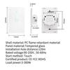 Smart WiFi Touch Switch with Siri Voice Control, Mobile App, RF Remote, and Tone Adjustment