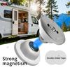 RV Door Stopper Magnetic Luggage Door Black White Universal Magnetic Door Stopper for Motorhome Camping Van Car Accessories