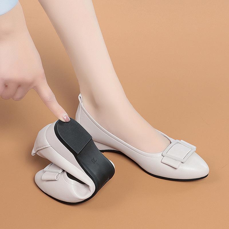 Spring Autumn Woman Shoes 2026 Shallow Mouth Elegant Office Shoes Female Pumps Fashion Black Work Shoes Size 35-42 Comfort