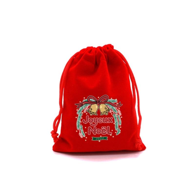 10Pcs Practical Drawstring Storage Pouches Jewelry Packaging Case for Holiday