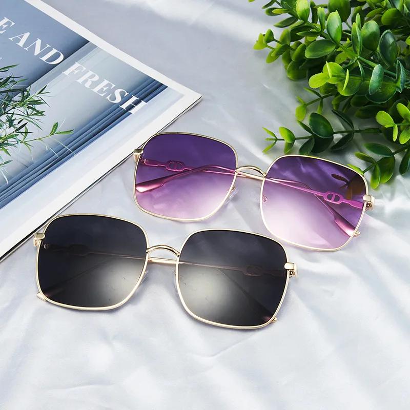 Vintage Square Sunglasses Women Retro Brand Mirror Sun Glasses Female Black Yellow Fashion Shades UV400 Oculos De Sol