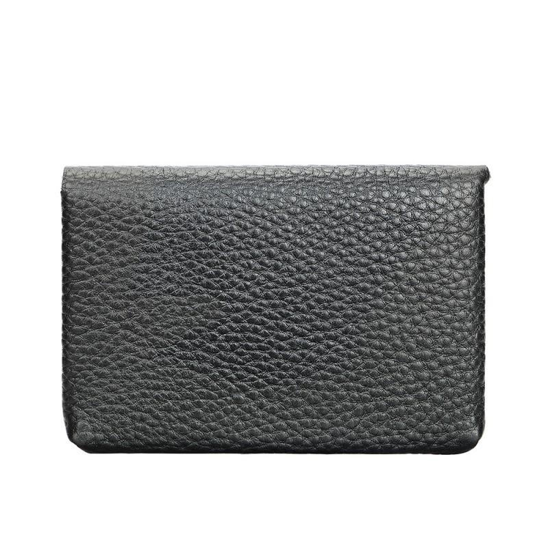 Men's Handmade Soft Cowhide Mini Coin Purse Women's Simple Leather Bag Card Business Storage
