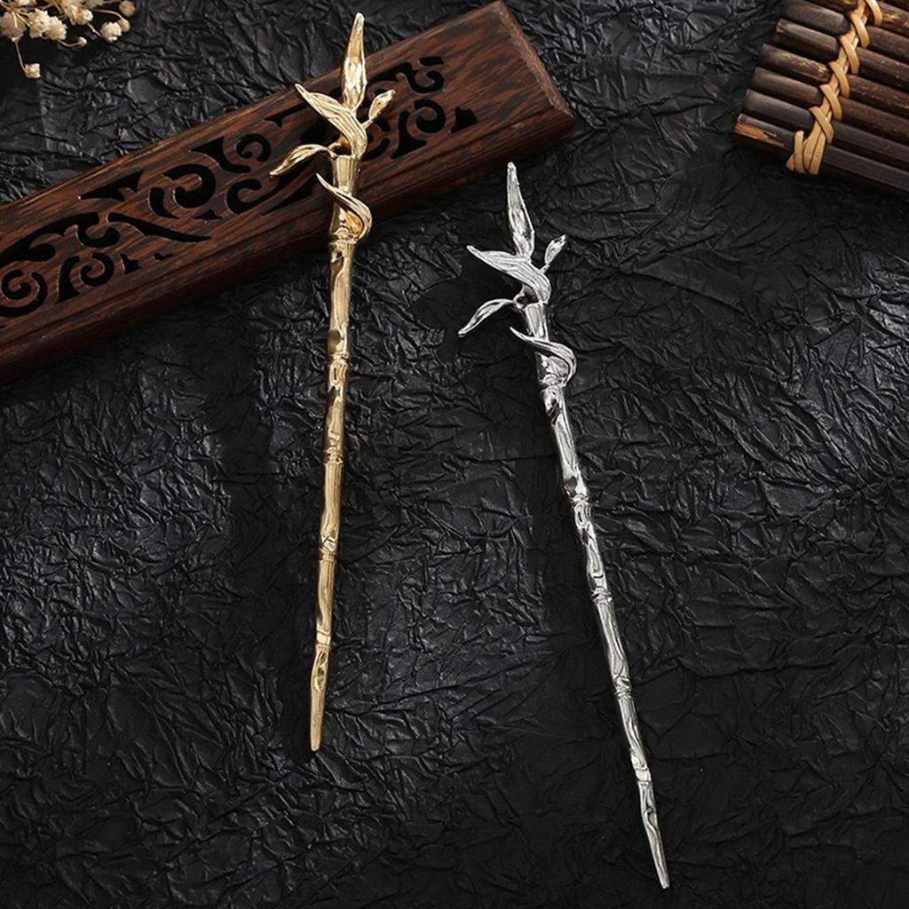 Creative Bamboo Branch Shape Hairpins Vintage Chinese Style Hair Sticks Punk Hair Clip Women Trendy Hair Pin Hair Accessories