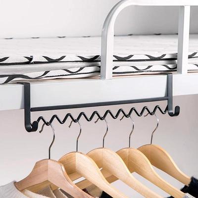 Hook Dormitory Student Clothes Hanger Bedside Wavy Clothes Hook Horizontal Clothes Rack Storage Clothes Artifact