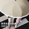 New straight-shank one-piece umbrella girls high-value automatic umbrella enlarged reinforcement thickened rainstorm-resistant long-handled umbrella