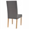 Flexible Smooth Chair Covers Size L Tess 6 Pcs Graphite Grey