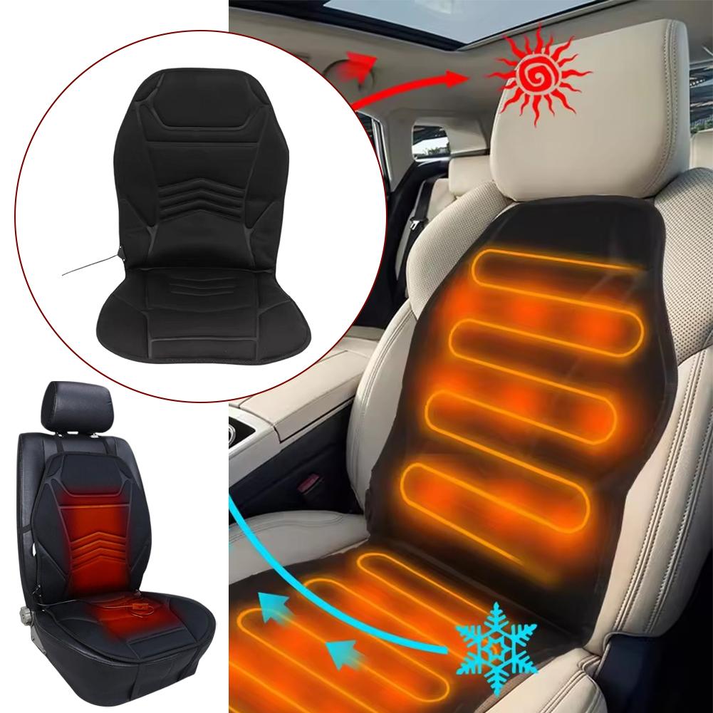 12V vyhřívaná poduška na sedadlo do auta Elektrická vyhřívaná podložka do auta Zimní vyhřívač sedadla Potah Zimní vyhřívaná podložka na sedadlo do auta Příslušenství do auta