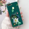 For Huawei Y6 Prime 2018 Case Clear Cute Fashion Flowers Luxury Painted Cover For Huawei Y6Prime 2018 Phone Case ATU-L42 ATU-L31