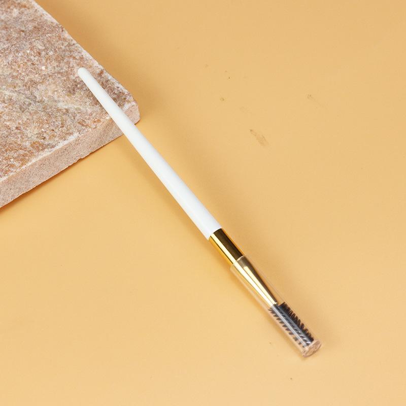 

402 Спиральная кисть для бровей и ресниц с крышкой - Инструмент для придания формы бровям и туши