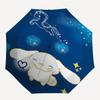 1pc Happy Cinnamoroll Automatic Opening and Closing Umbrella - Small Umbrella Suitable for Various Occasions, Portable 3-Fold Small Umbrella for Men a