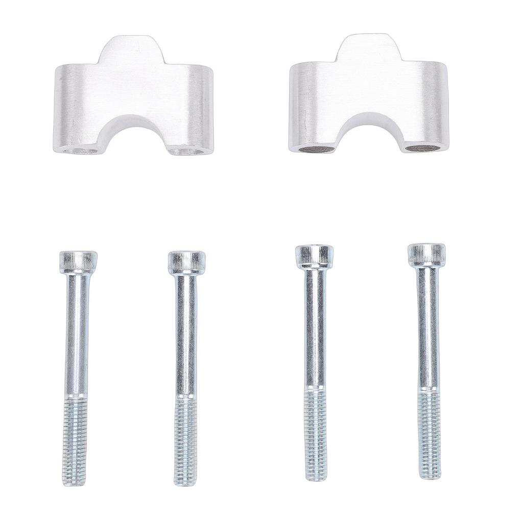 7 8in 22mm Handlebar Mount Clamp Riser 30mm Rise Height Aluminum Handlebar Riser for Motorcycle Dirt Bike ATV