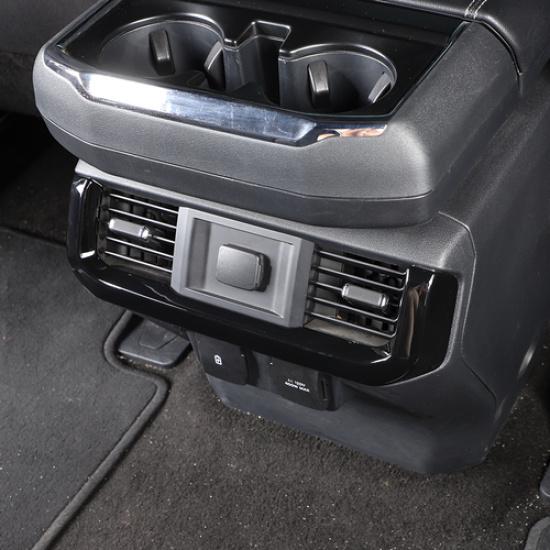 ABS Automotive Rear Air Conditioner Vent Decorative Cover Trim For Ford F150 21+
