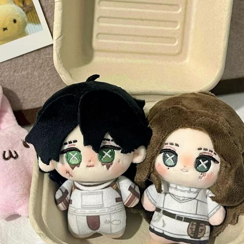 10Cm Costume Cartoon Gaming Identity V Character Psychologist Ada Mesmer / Patient Emil Filled Cuddly Playthings Backpack Charm Plushy Plaything