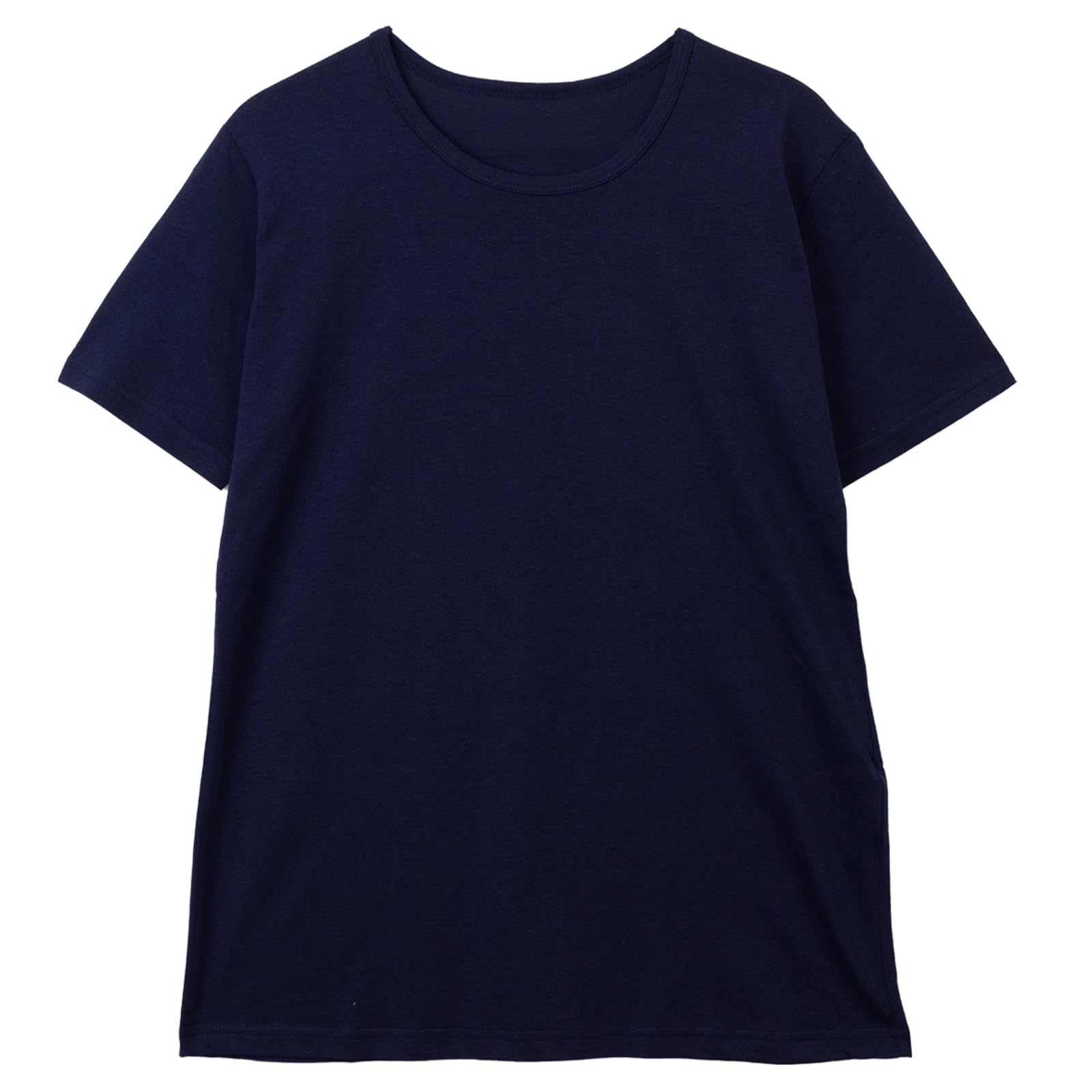 

Короткая футболка Cool UV Quick Cut и Large Body Plain [FLUTE.MF] женская, рукав, свободная, 100% хлопок, тактильная, защита, впитывающая, сушка, пошив, размер,