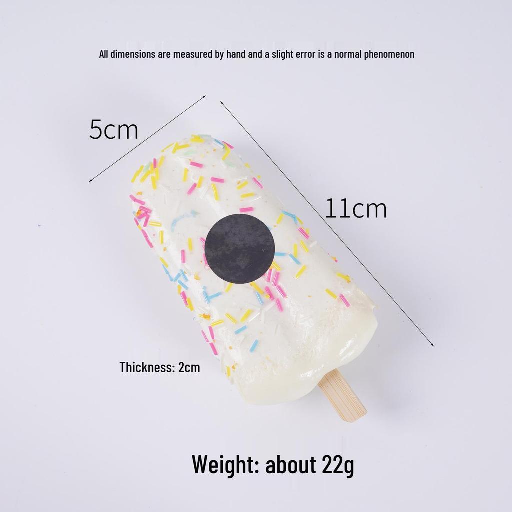 Summer Ice Cream Popsicle Model for Home Display, Kitchen Decor, and Photography Props