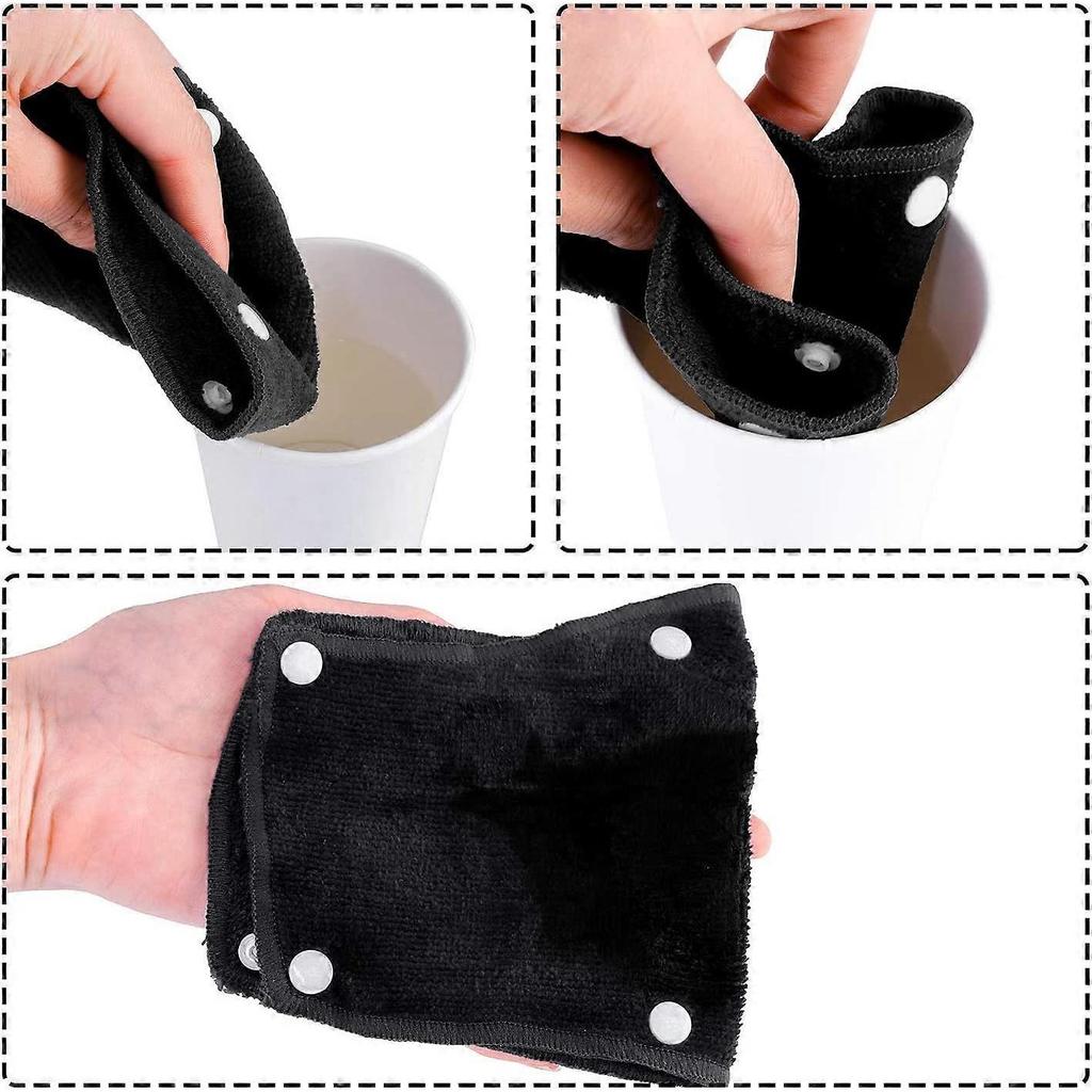 12er Pack Schweißband für Schutzhelm Baumwolle Wiederverwendbar Schweißband zum Einknöpfen Gefüttert Schweißband für Schutzhelm Zubehör