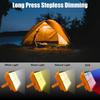 Portable LED Work Solar Light Rechargeable Flood Light IP66 Waterproof Outdoor Working Light for Camping Emergency Repair Light