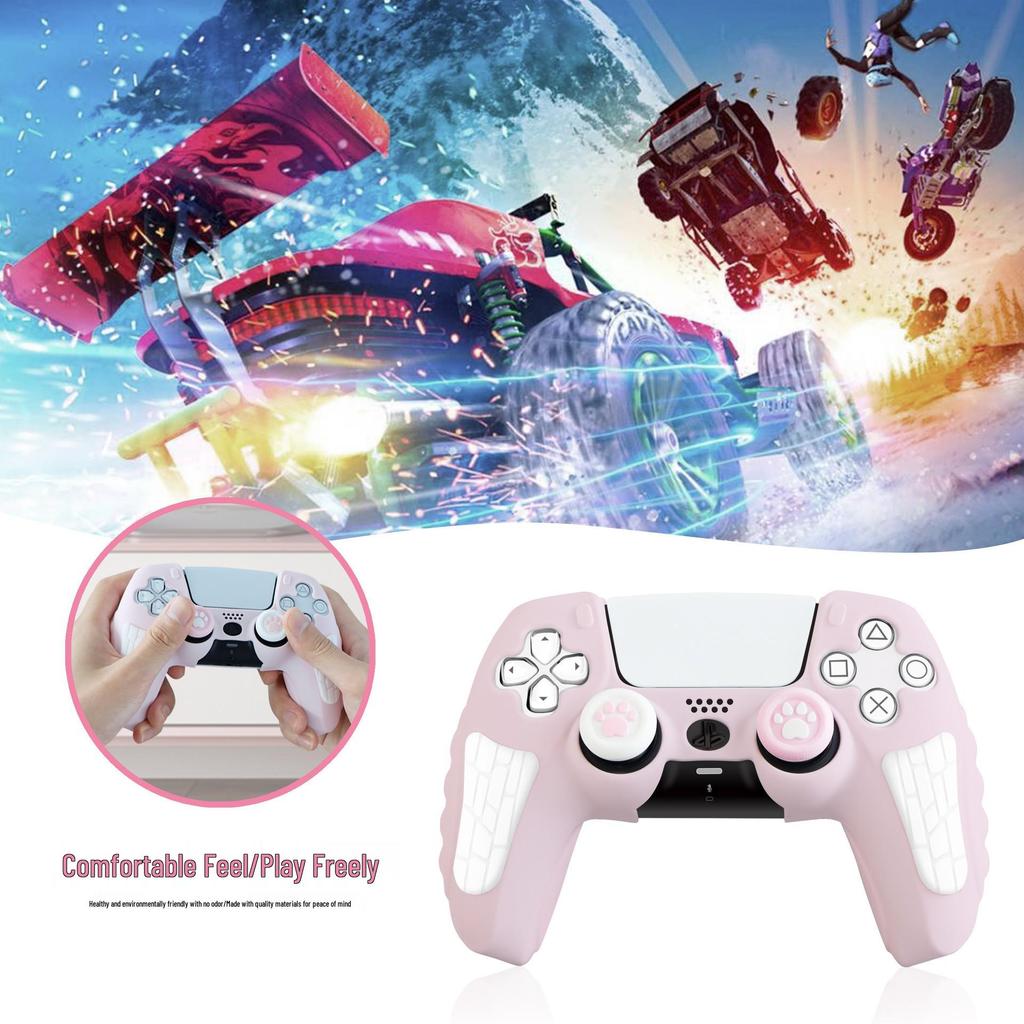 PS5 Controller Silicone Case for Black Myth Wukong - Anti-Drop & Anti-Scratch with Thumbstick Caps