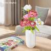 MOULD KING 10059 Blumenstrauß Baustein Die chinesische Pfingstrose mit Vase Modell Montage Dekoration Spielzeug Kinder Weihnachtsgeschenk