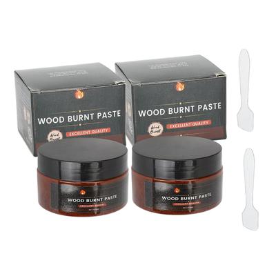 2 Stück Holzverbrennungsgel Stabil Leicht Brennend Organisch Wärmeaktivierte Paste für DIY Basteln Heimdeko