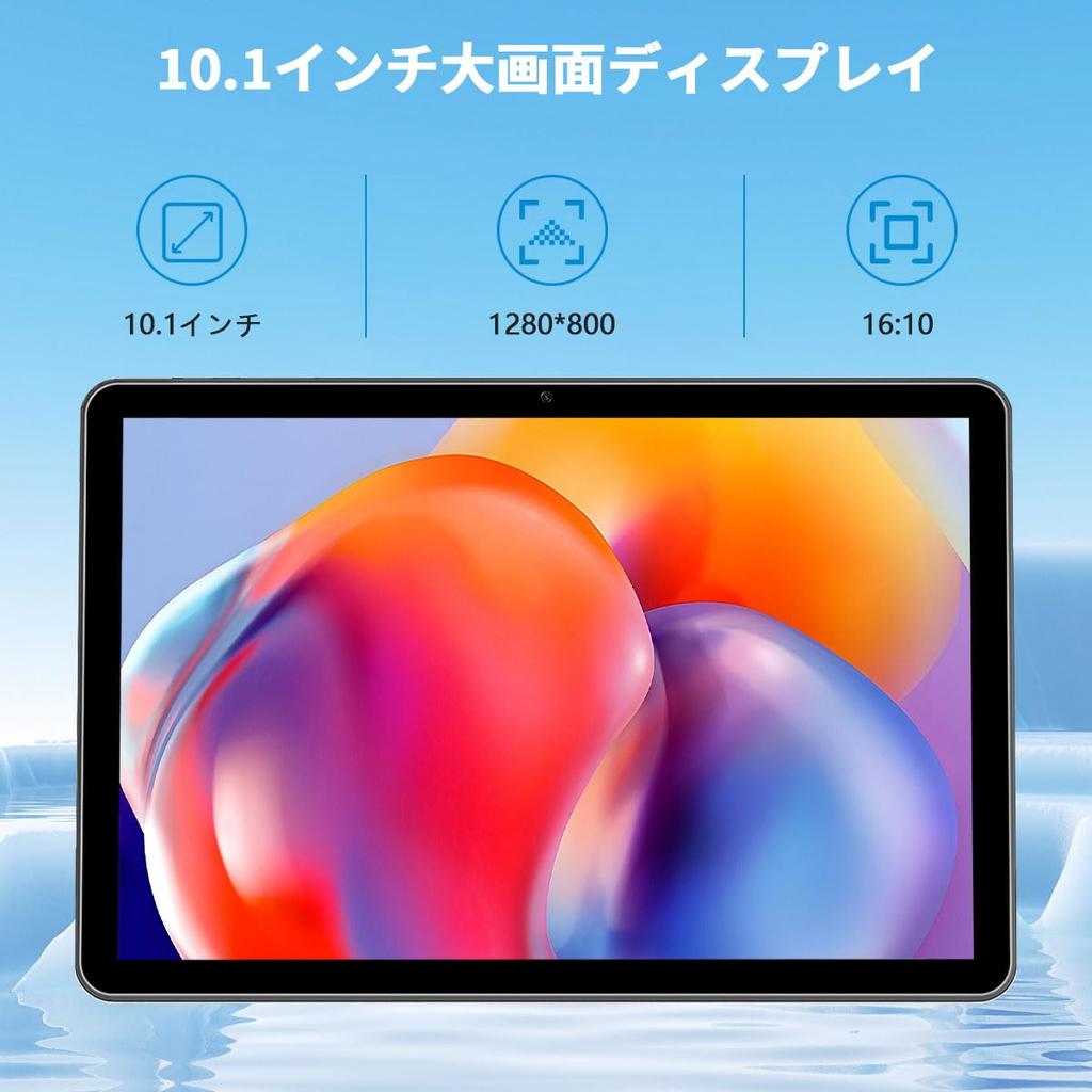 VASOUN Touch 10 Plus Android Widevine L1 8GB 64GB 1TB Rozšiřitelný 5G Bluetooth Japonský Návod k Použití Součástí Tablet, 10palcový, Model s Wi-Fi,