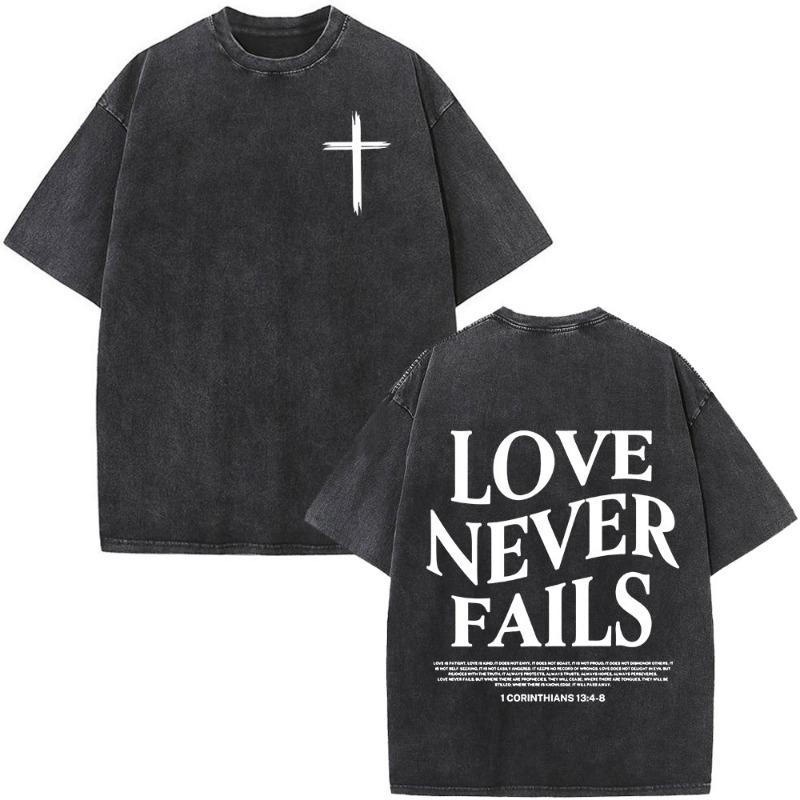 Gewaschene T-Shirts Herren Mode Vintage Oversize T-Shirts Harajuku T-Shirt