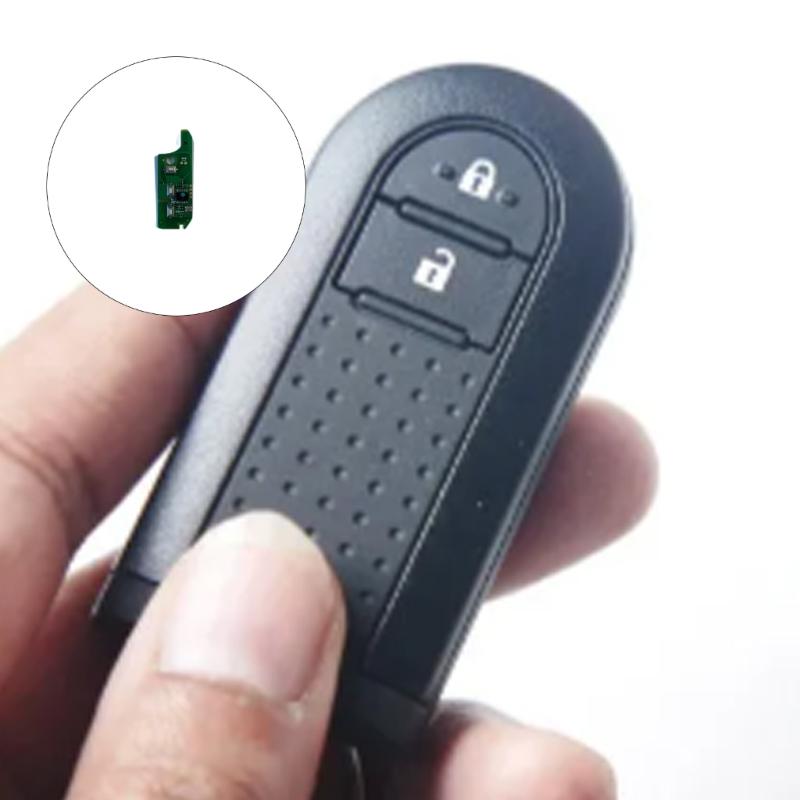 3 Button Remote Car Key Chip Spare Part Replacement ID64 Key Chip for 500 500L 433MHz Frequency Easy Installation