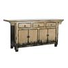 DKD Home Decor-Sideboard DKD Home Decor Elm Wood White Cream Dark Brown 176 X 42 X 83 Cm
