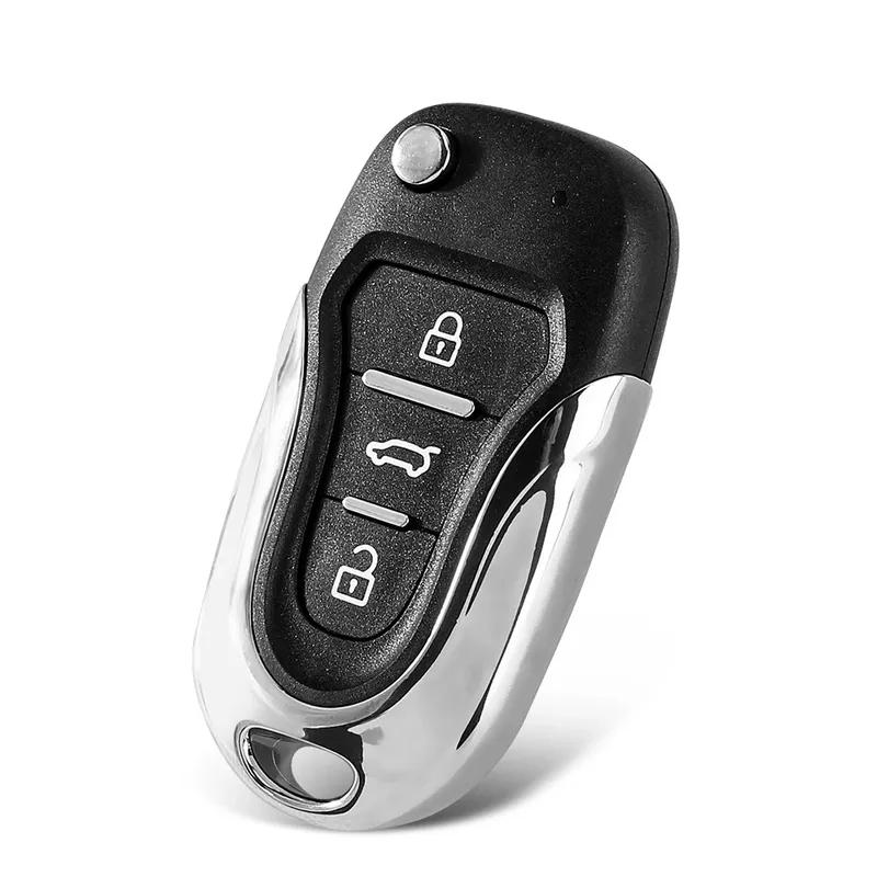 KEYYOU Modified Remote Key Shell For Hyundai I20 I30 IX35 I35 Accent Kia Picanto Sportage K5 3NT Flip Folding Remote Key Case