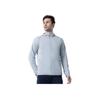 Mizuno Essential Series Zip-Up Hooded Long Sleeve Jacket Men Jackets Harbor-Mist-Gray K2CE41A3-05