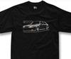 T-shirt for saab 9000 turbo aero fans sweden classic sportscar swedish art tshirt S - 5XL - sweatshirt