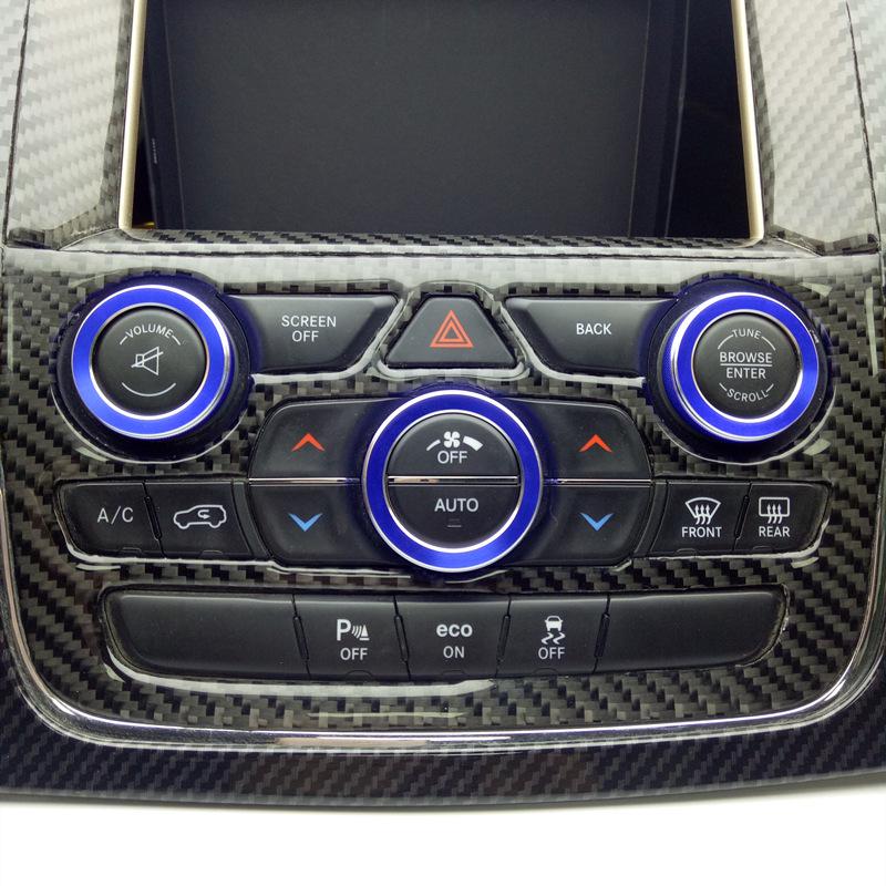 Декоративні кільця для ручок кондиціонера Jeep Grand Cherokee - Комплект для модифікації інтер'єру